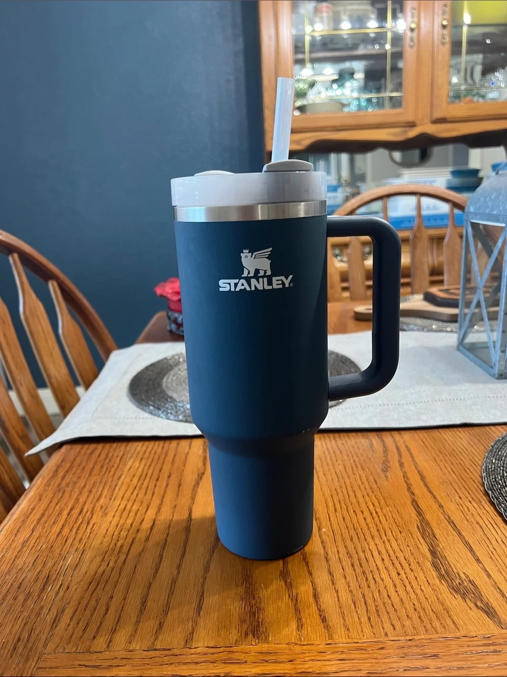 Rare 40 oz Stanley in Navy Blue matte finish